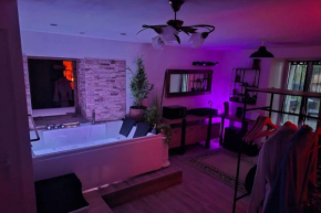 Chambre Deluxe ,jacuzzi ,jardin